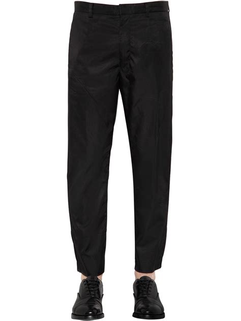 prada nylon joggers|Prada joggers men.